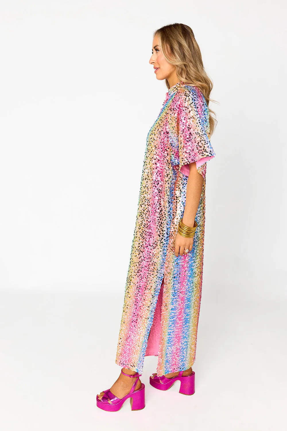 Leighton Sequin Midi Dress - Loving Me sold by Buddy Love product image thumbnail 4
