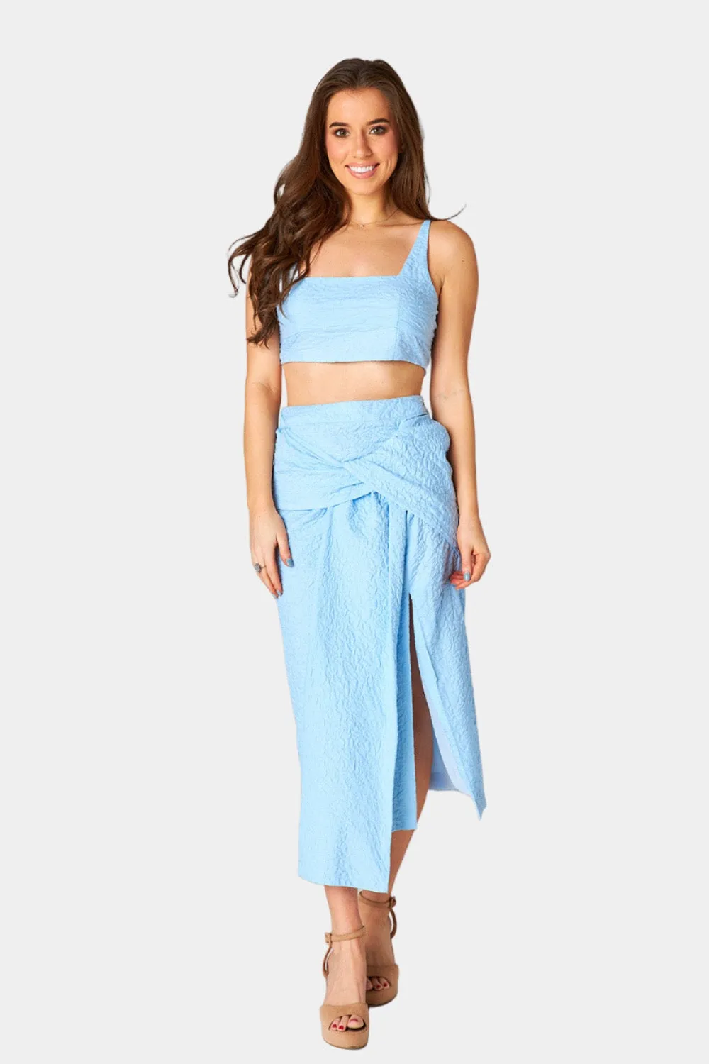Beckett Two-Piece Set - Light Blue sold by Buddy Love product image thumbnail 3