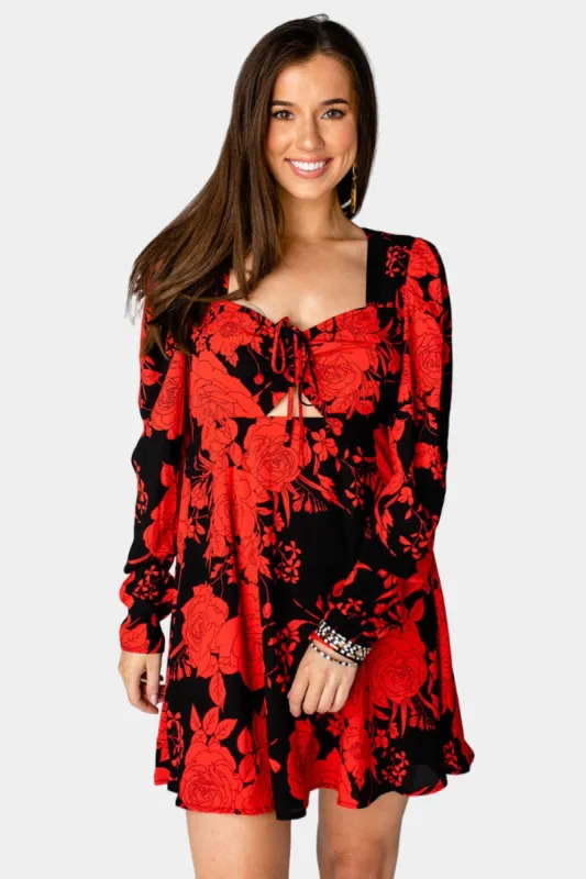 Emi Mini Skater Dress - Dahlia sold by Buddy Love