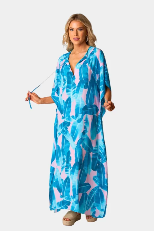 Miller Caftan Maxi Dress - Tahiti sold by Buddy Love