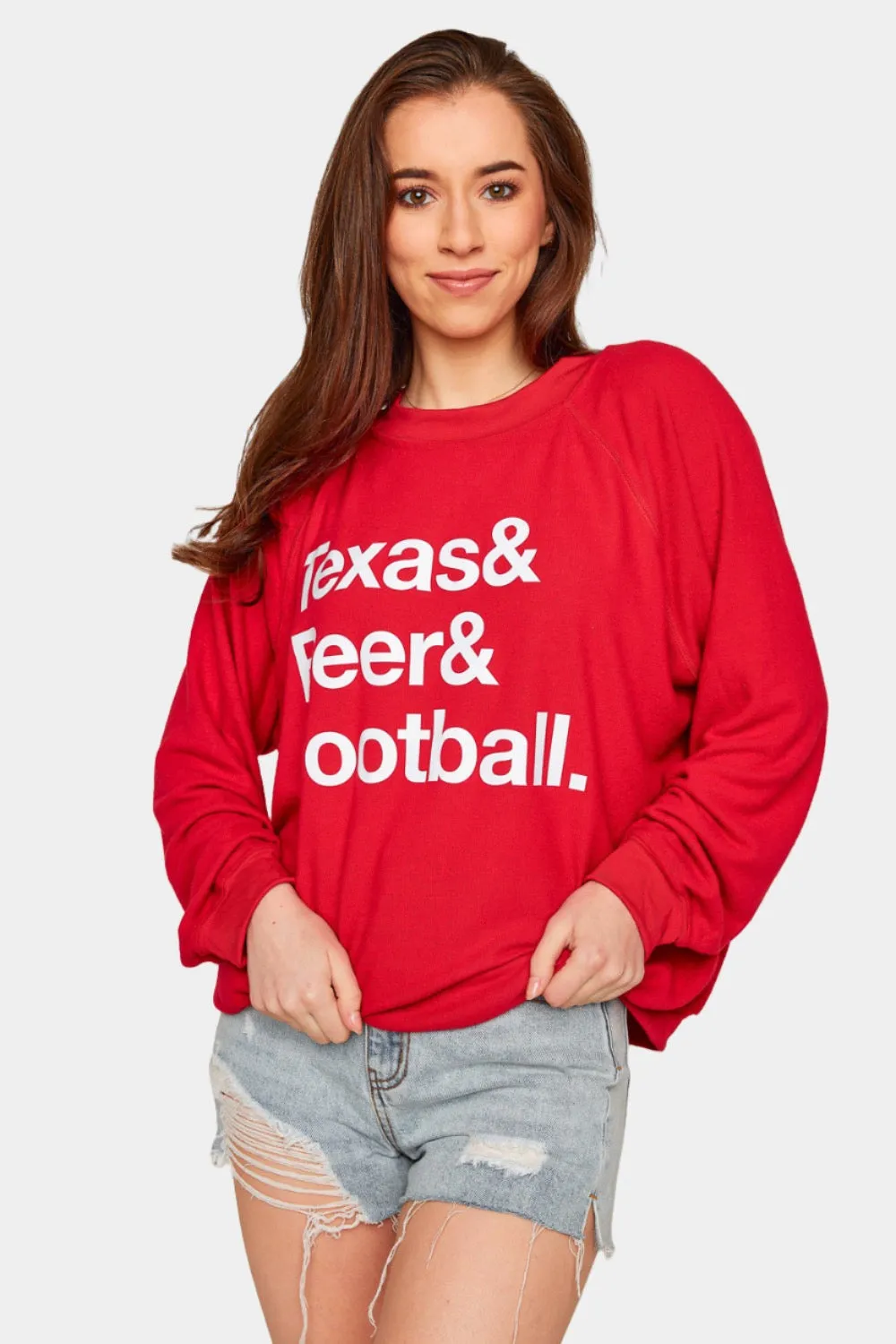 Gene Graphic Sweatshirt - Texas Beer Football sold by Buddy Love product image thumbnail 3