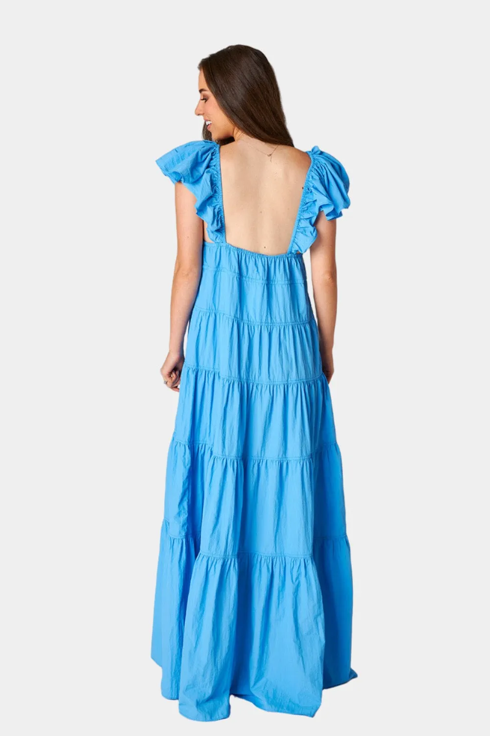 Holland Tiered Maxi Dress - Aquatic sold by Buddy Love product image thumbnail 4
