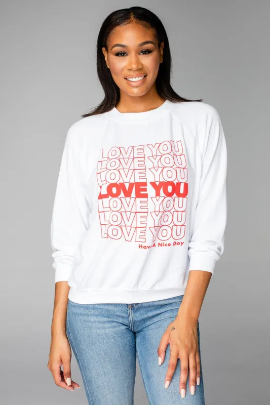 BuddyLove Keith Graphic Sweatshirt - Have a Nice Day sold by Buddy Love