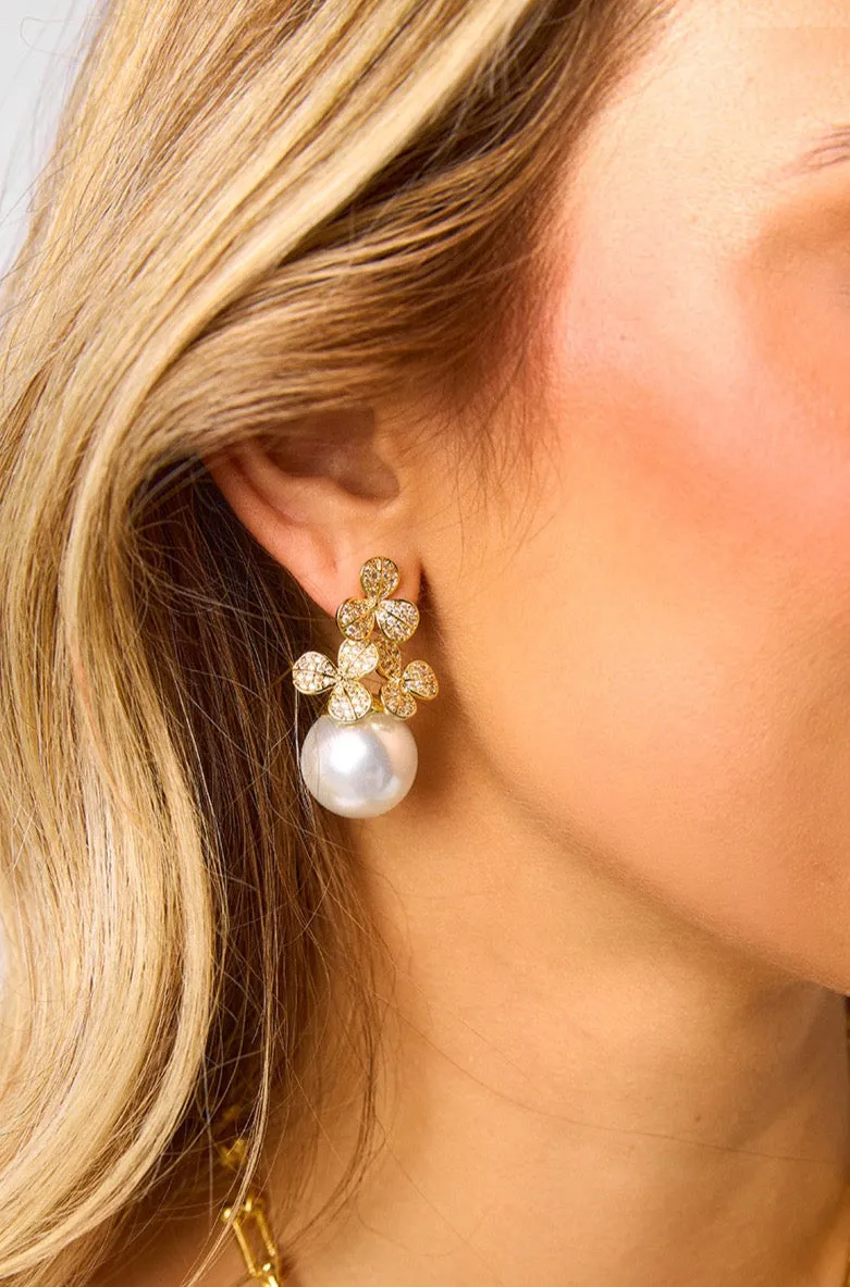 Shirley Earring - Gold sold by Buddy Love