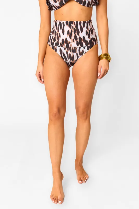 Marion High-Waisted Bikini Bottoms - Kiara sold by Buddy Love