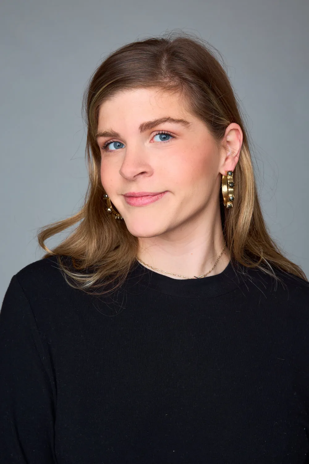 Maria Statement Earrings - Pyrite sold by Buddy Love product image thumbnail 2