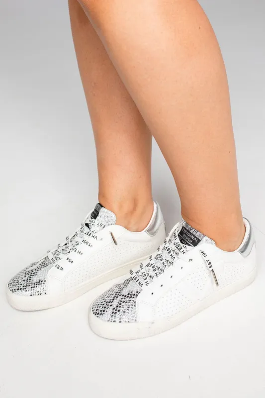 Gadot Sneaker - White Snake sold by Buddy Love