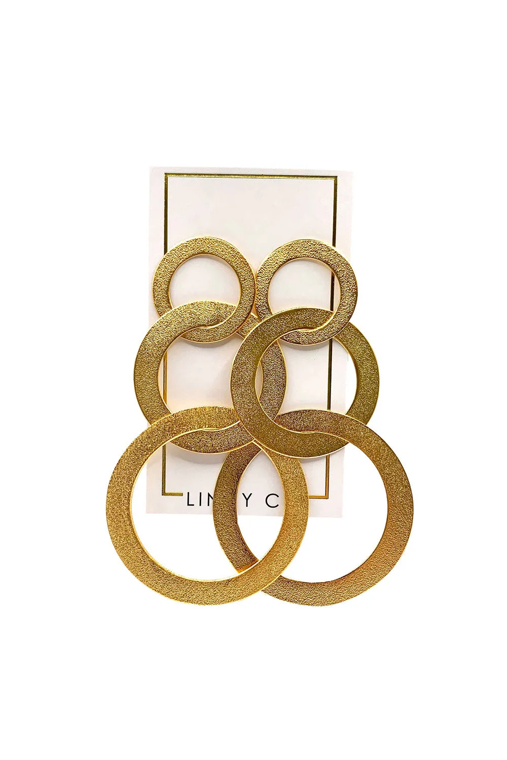 Camilia Statement Earrings - Gold sold by Buddy Love product image thumbnail 2