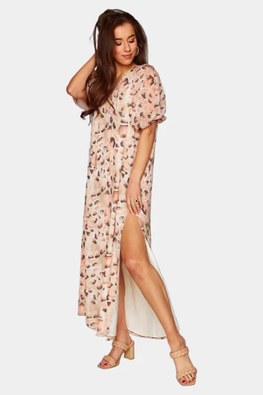 Pamela Caftan Maxi Dress - Shell sold by Buddy Love