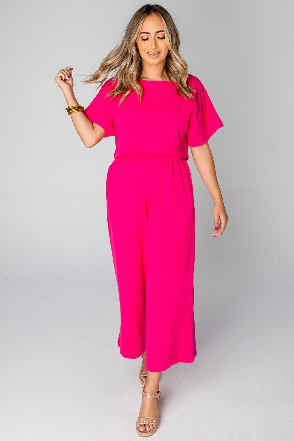 BuddyLove Margot Two-Piece Set - Hot Pink sold by Buddy Love product image thumbnail 5