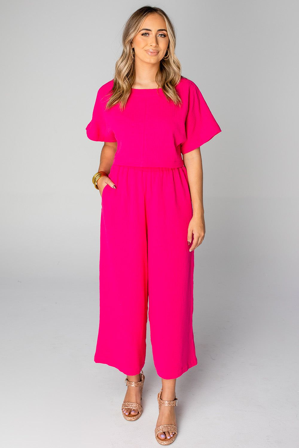BuddyLove Margot Two-Piece Set - Hot Pink sold by Buddy Love product image thumbnail 2