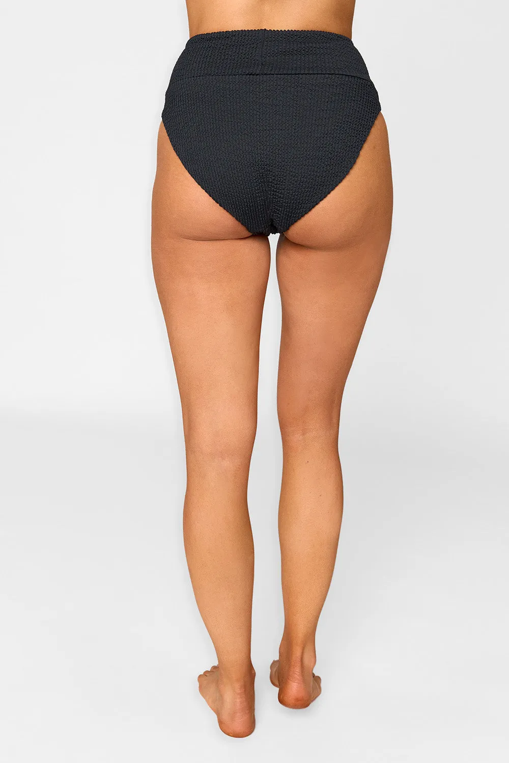 Black High-Waisted Bikini Bottoms sold by Buddy Love product image thumbnail 2