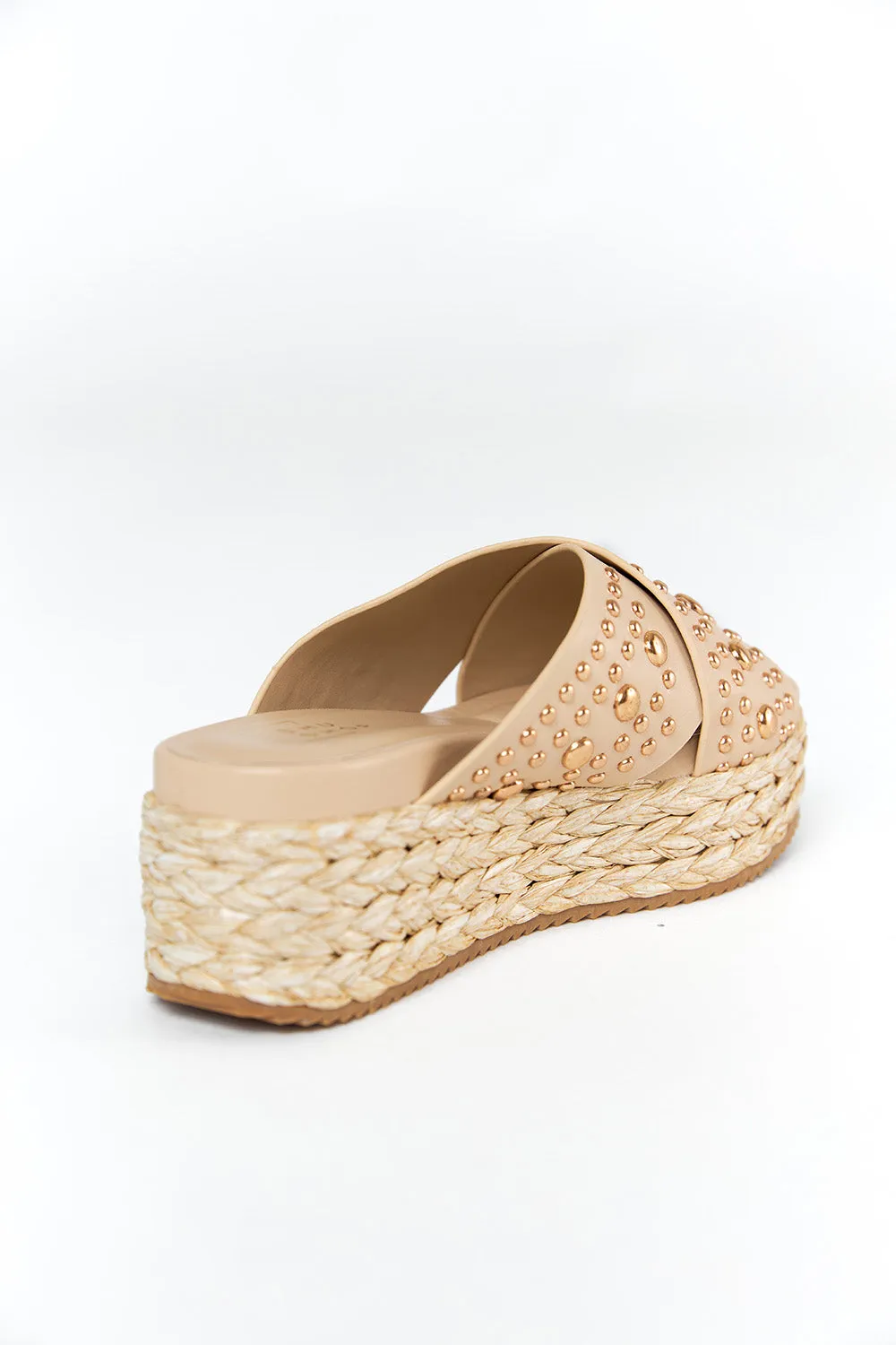 Kaia Studded Sandal - Beige sold by Buddy Love product image thumbnail 4