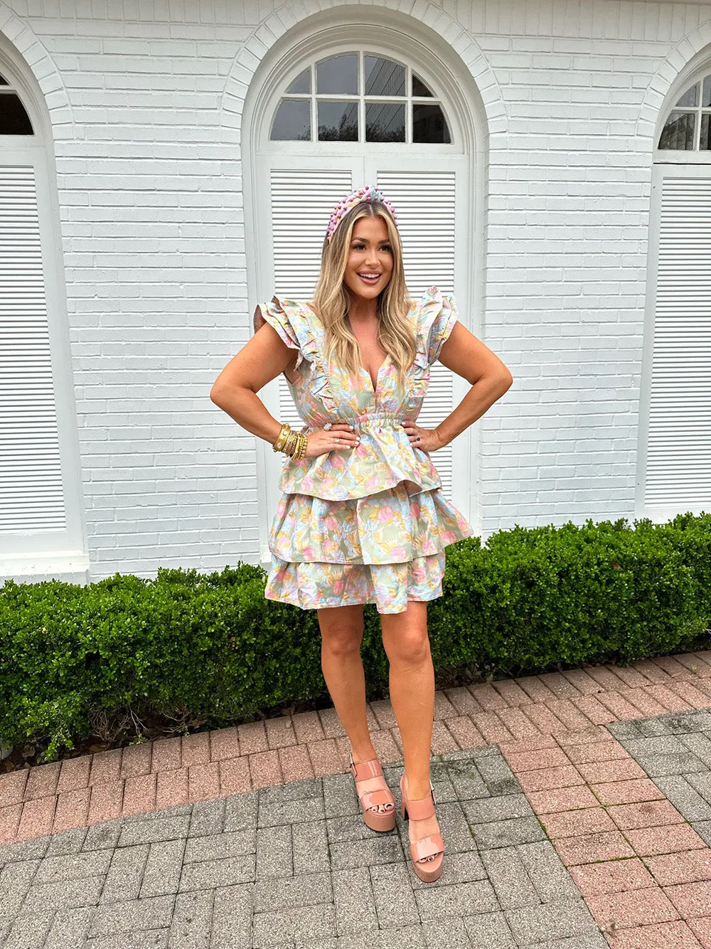 Brianna Cannon xx BL Eleanor Embellished Headband - Chasing Rainbows sold by Buddy Love product image thumbnail 3