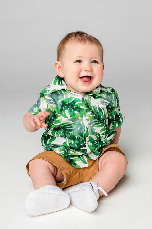 Nash Boy's Button Down Shirt - Maui sold by Buddy Love