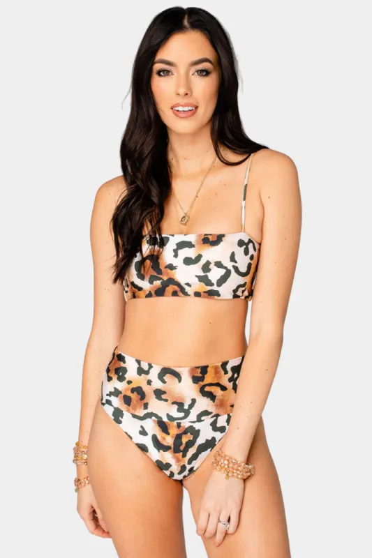 Tahiti Bandeua High Waisted Bikini - Lioness sold by Buddy Love