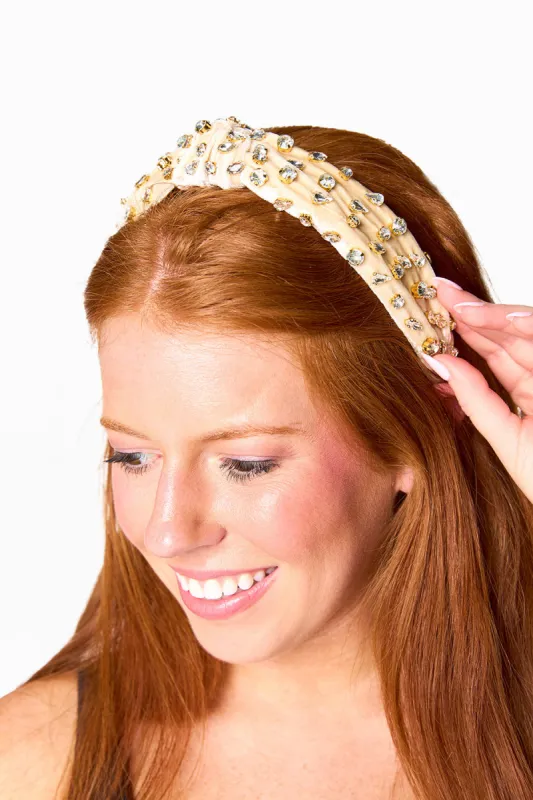 Jerri Headband - Cream sold by Buddy Love