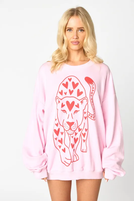 Vickie Graphic Sweatshirt - Prowlin For Love sold by Buddy Love