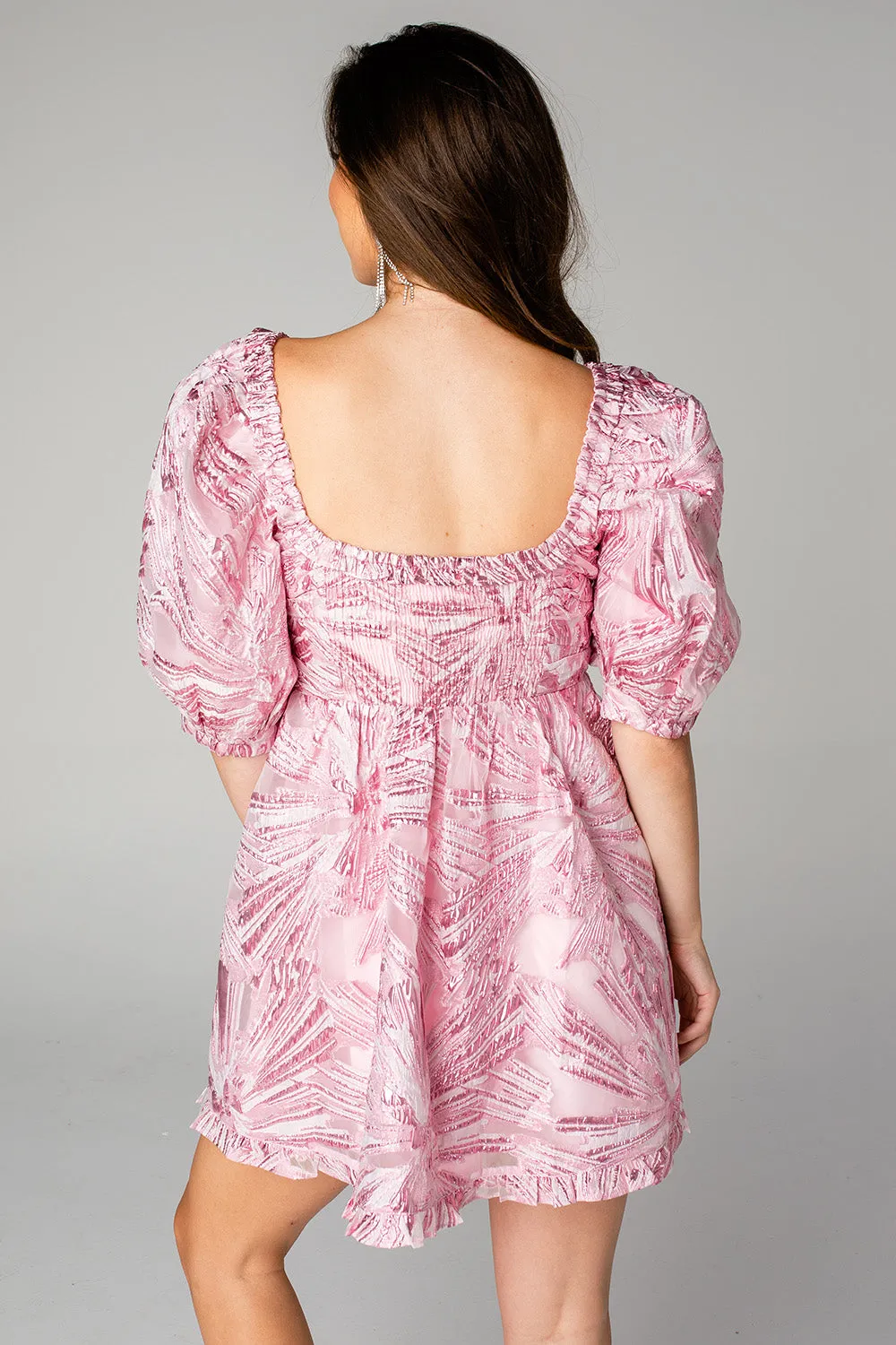 Poppy Puff Sleeve Mini Dress - Moody sold by Buddy Love product image thumbnail 5