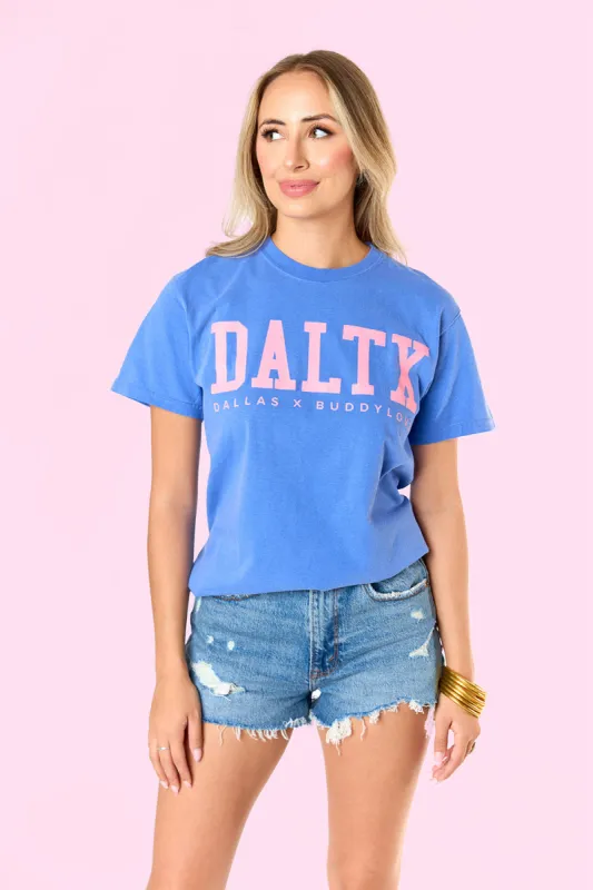 DALTX Graphic Tee - Flo Blue sold by Buddy Love
