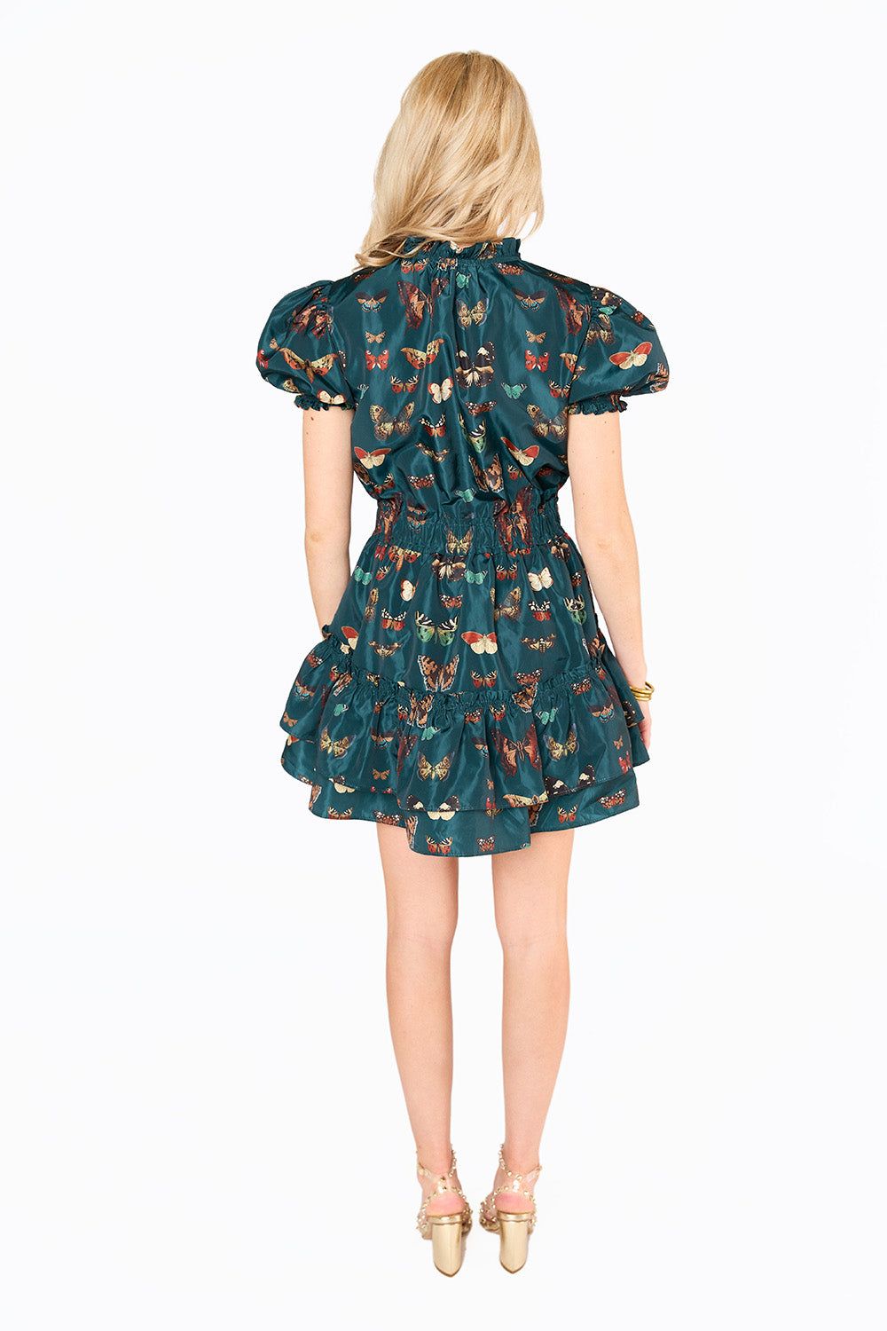 Clementine Elastic Waist Mini Dress- Dragonfly sold by Buddy Love product image thumbnail 5