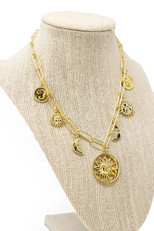 Golden Hour Charming Necklace sold by Buddy Love