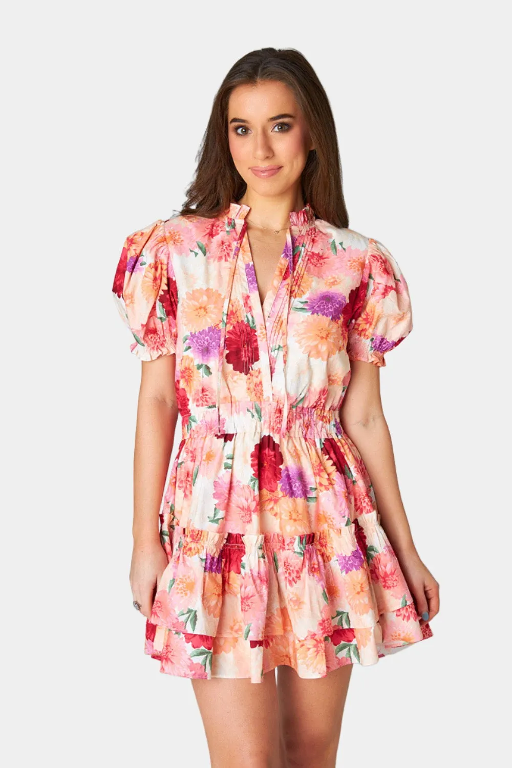 Clementine Elastic Waist Mini Dress - Mad Hat sold by Buddy Love