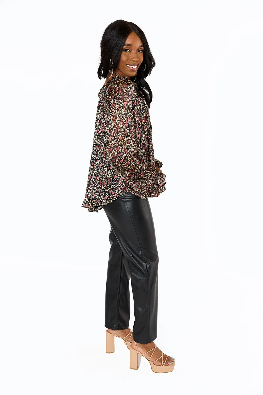 Mandy Long Sleeve Blouse - Thornberry sold by Buddy Love product image thumbnail 4