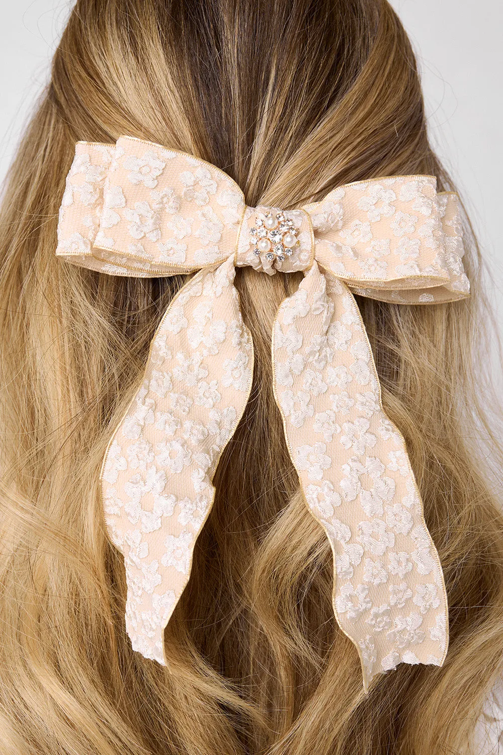 Ava Hairbow - Cream sold by Buddy Love product image thumbnail 2