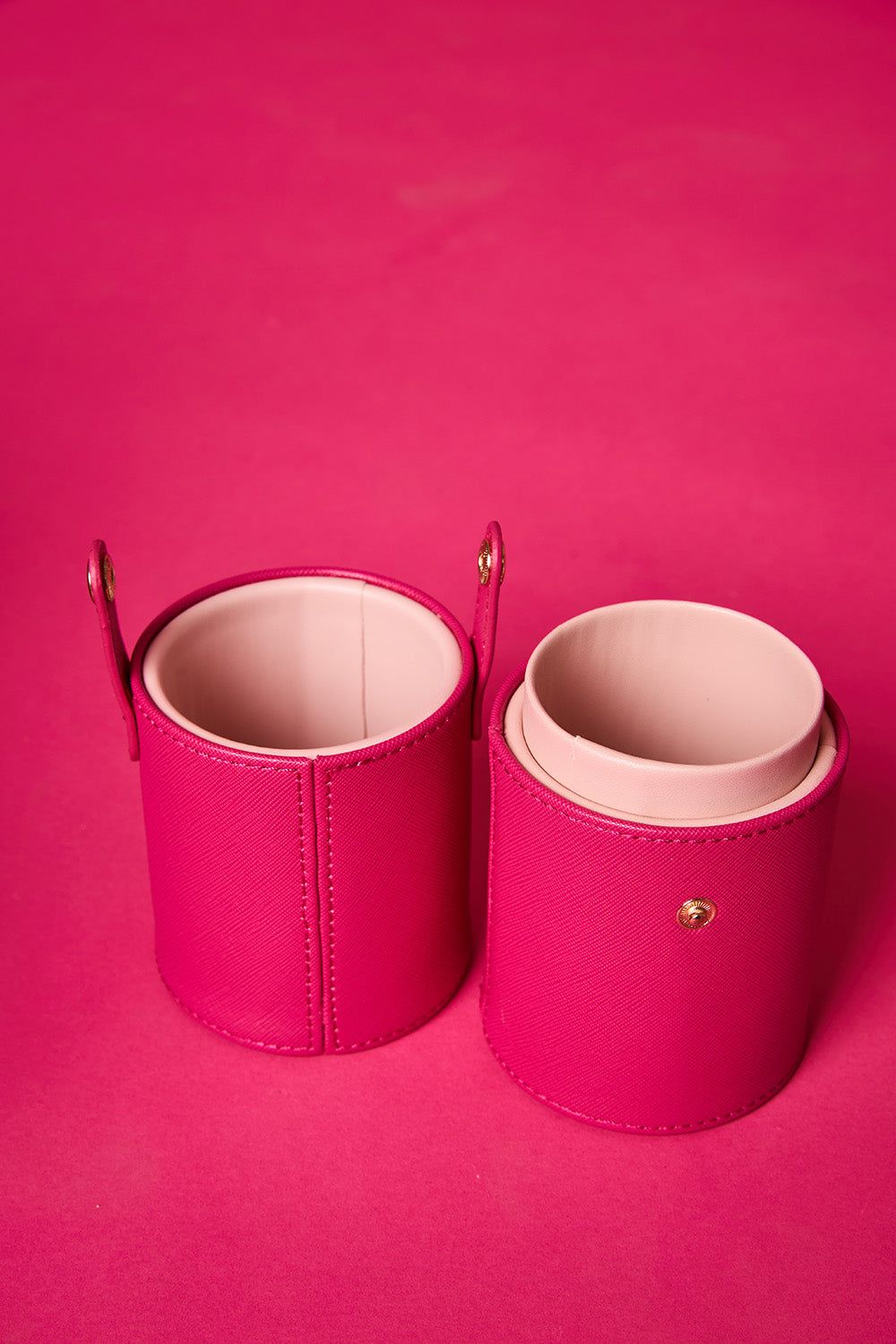 Hollis Lux Makeup Organizer - Hot Pink sold by Buddy Love product image thumbnail 5