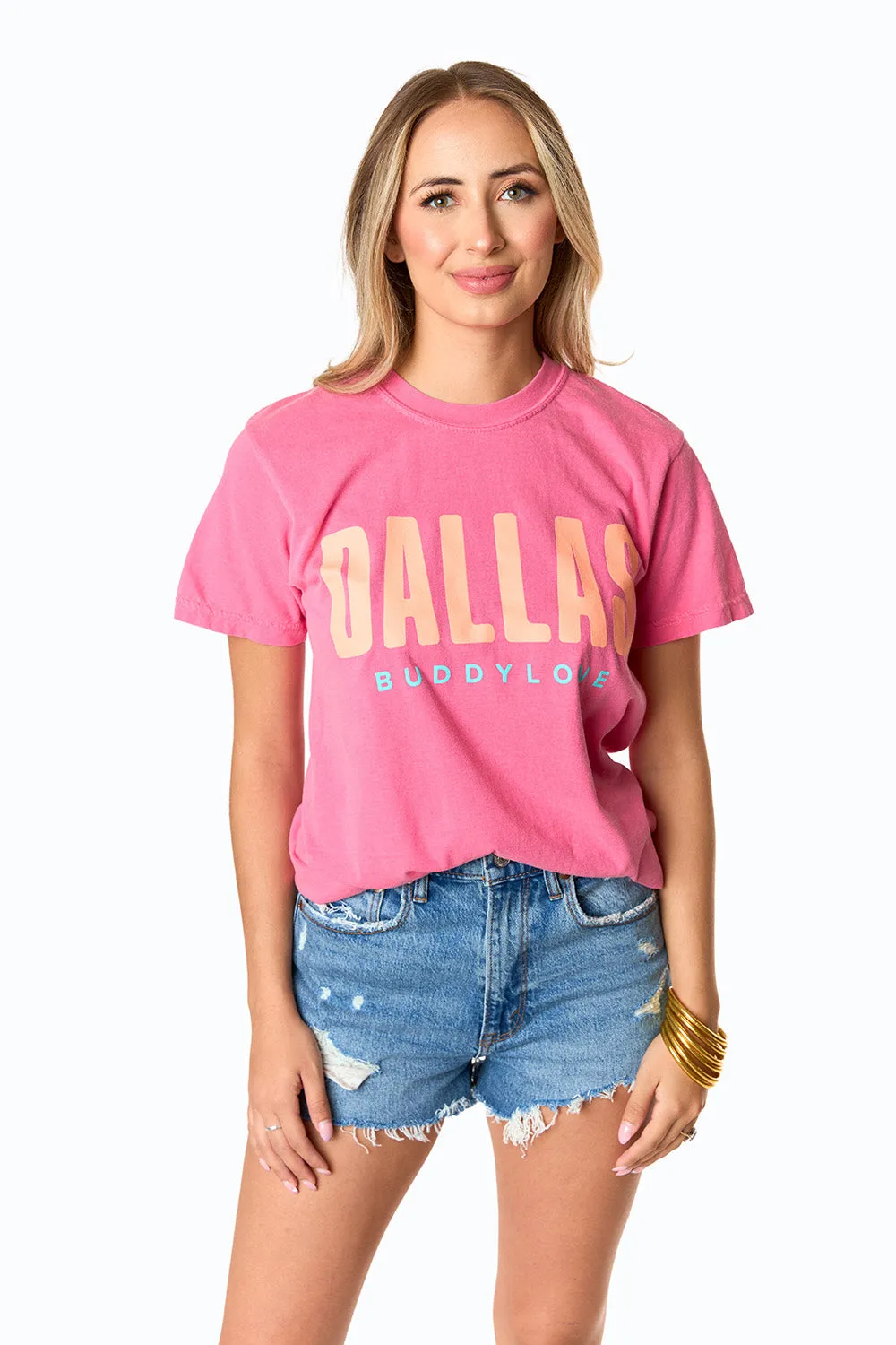 Dallas Graphic Tee - Crunchberry sold by Buddy Love product image thumbnail 3