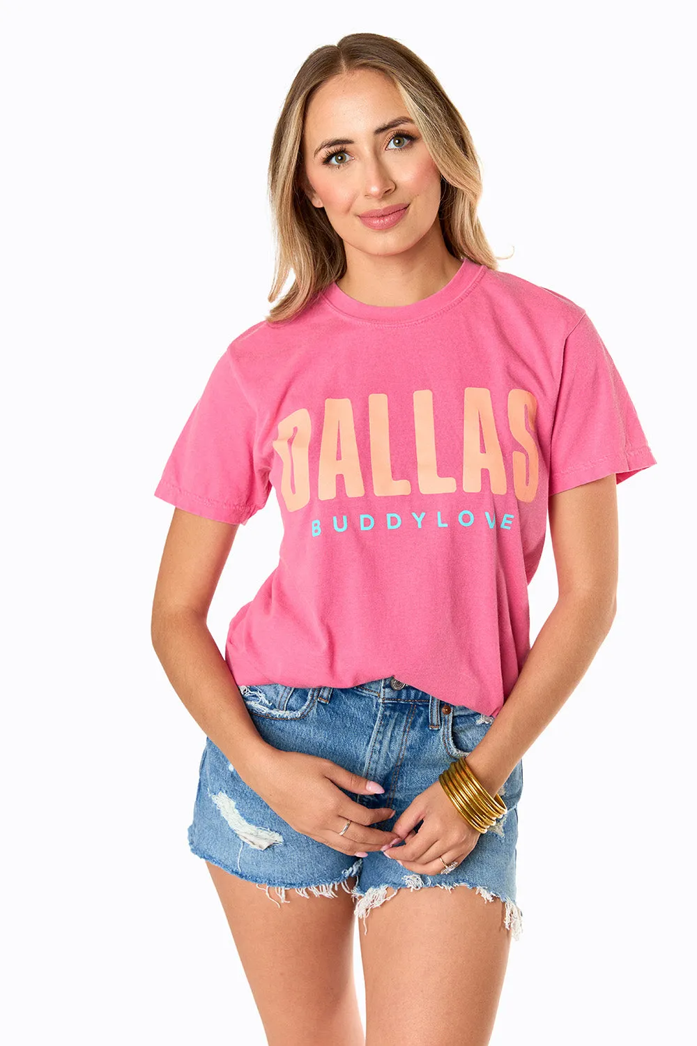Dallas Graphic Tee - Crunchberry sold by Buddy Love product image thumbnail 4
