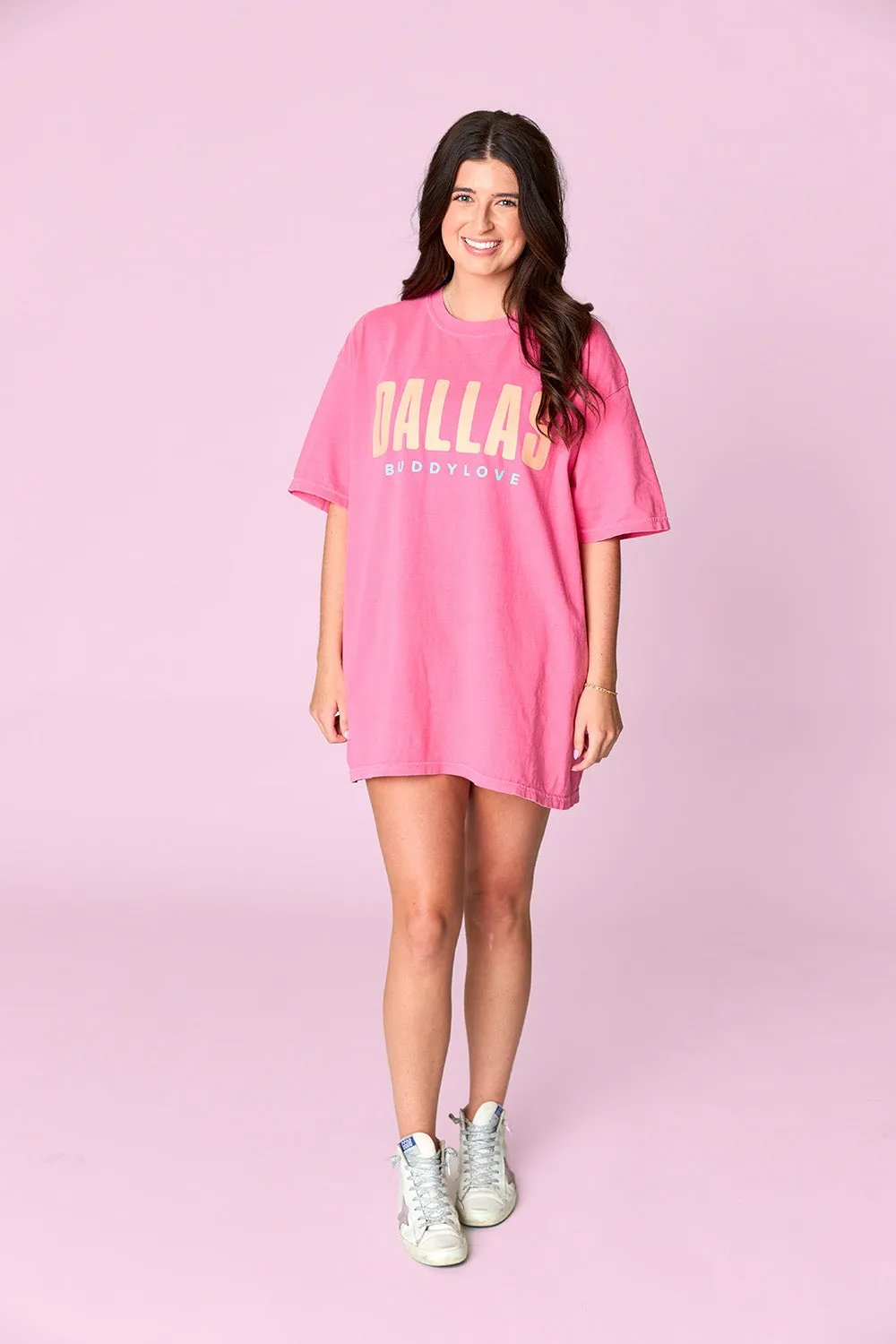 Dallas Graphic Tee - Crunchberry sold by Buddy Love product image thumbnail 2