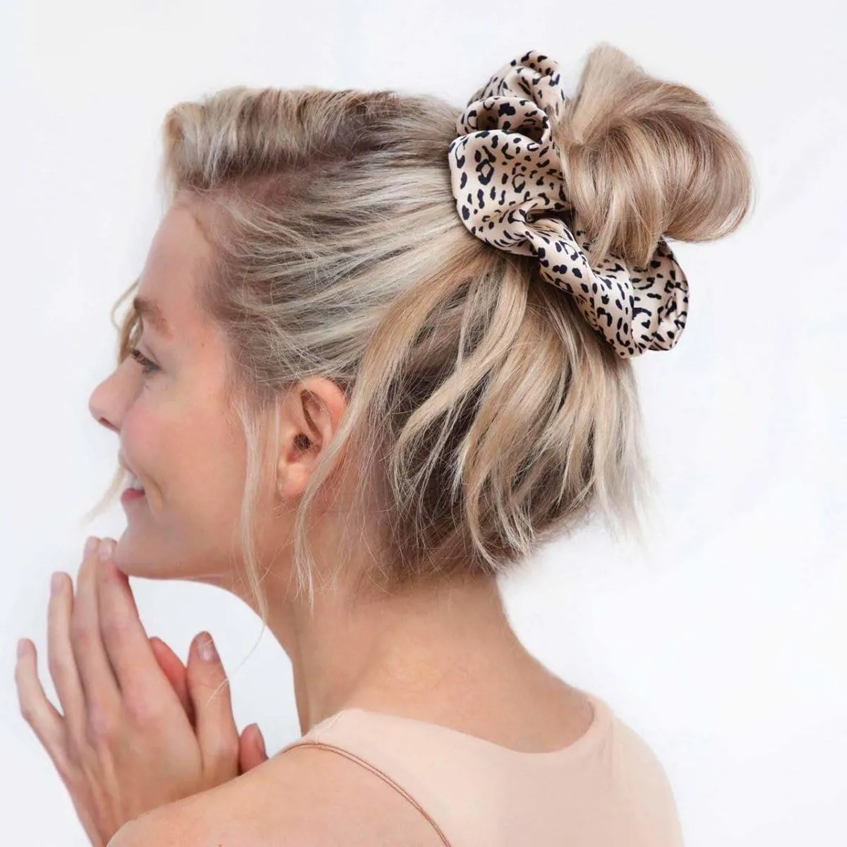 Eco-Friendly Brunch Scrunchie - Leopard sold by Buddy Love product image thumbnail 4
