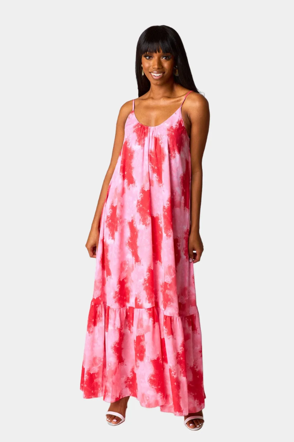 Katey Scooped Neck Maxi Dress - Sunset sold by Buddy Love