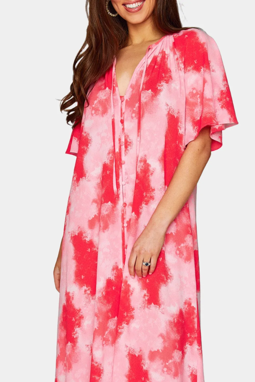 Tullah Caftan Maxi Dress - Sunset sold by Buddy Love product image thumbnail 2