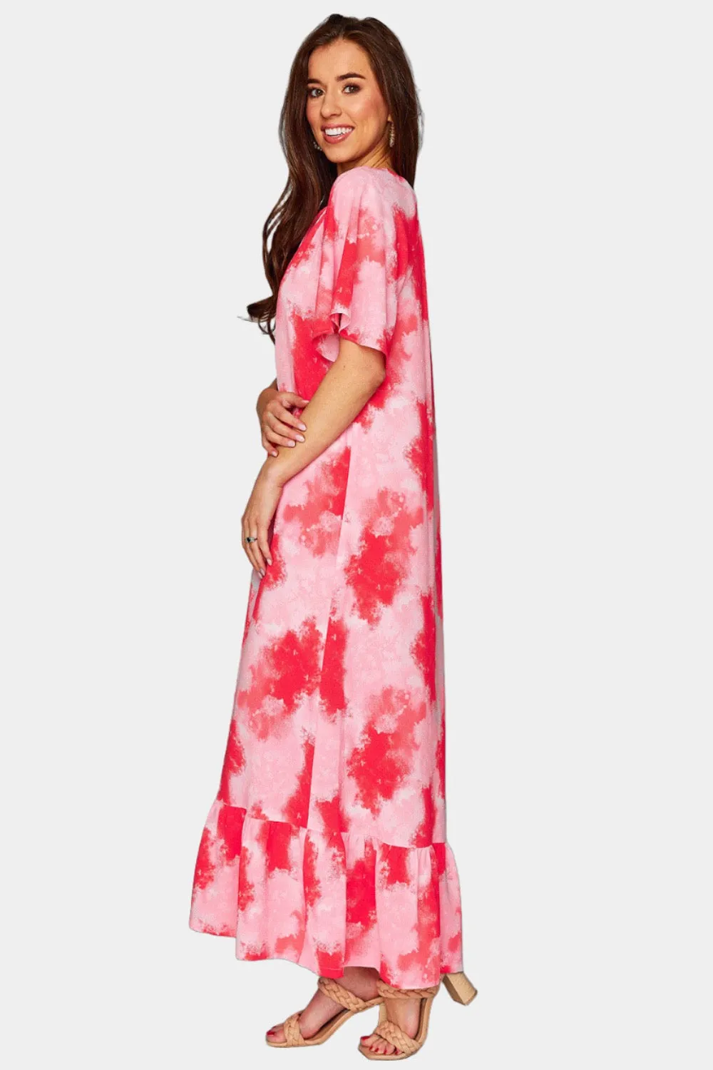 Tullah Caftan Maxi Dress - Sunset sold by Buddy Love product image thumbnail 5