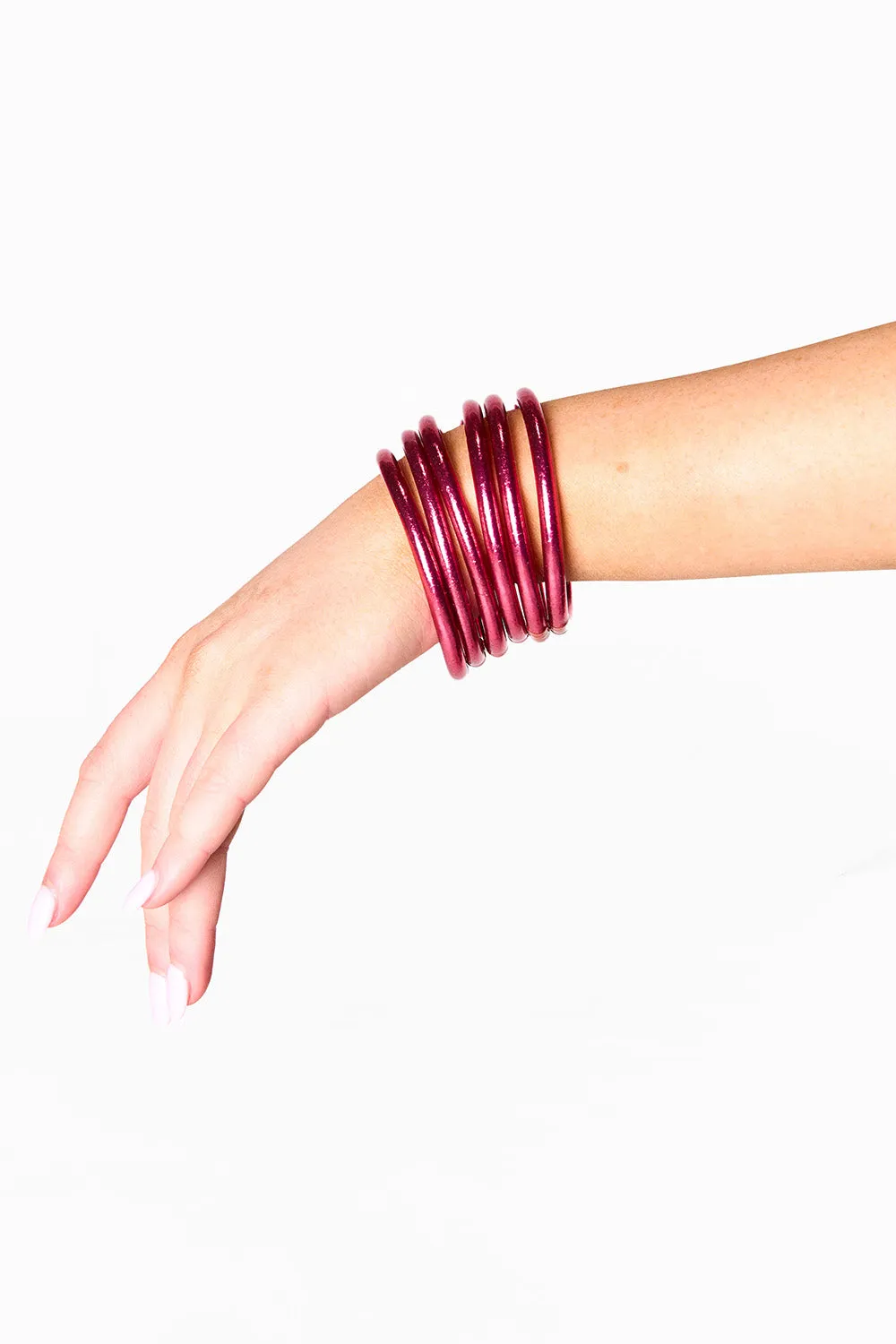 BuDha Girl All Weather Bangles - Pink sold by Buddy Love product image thumbnail 3