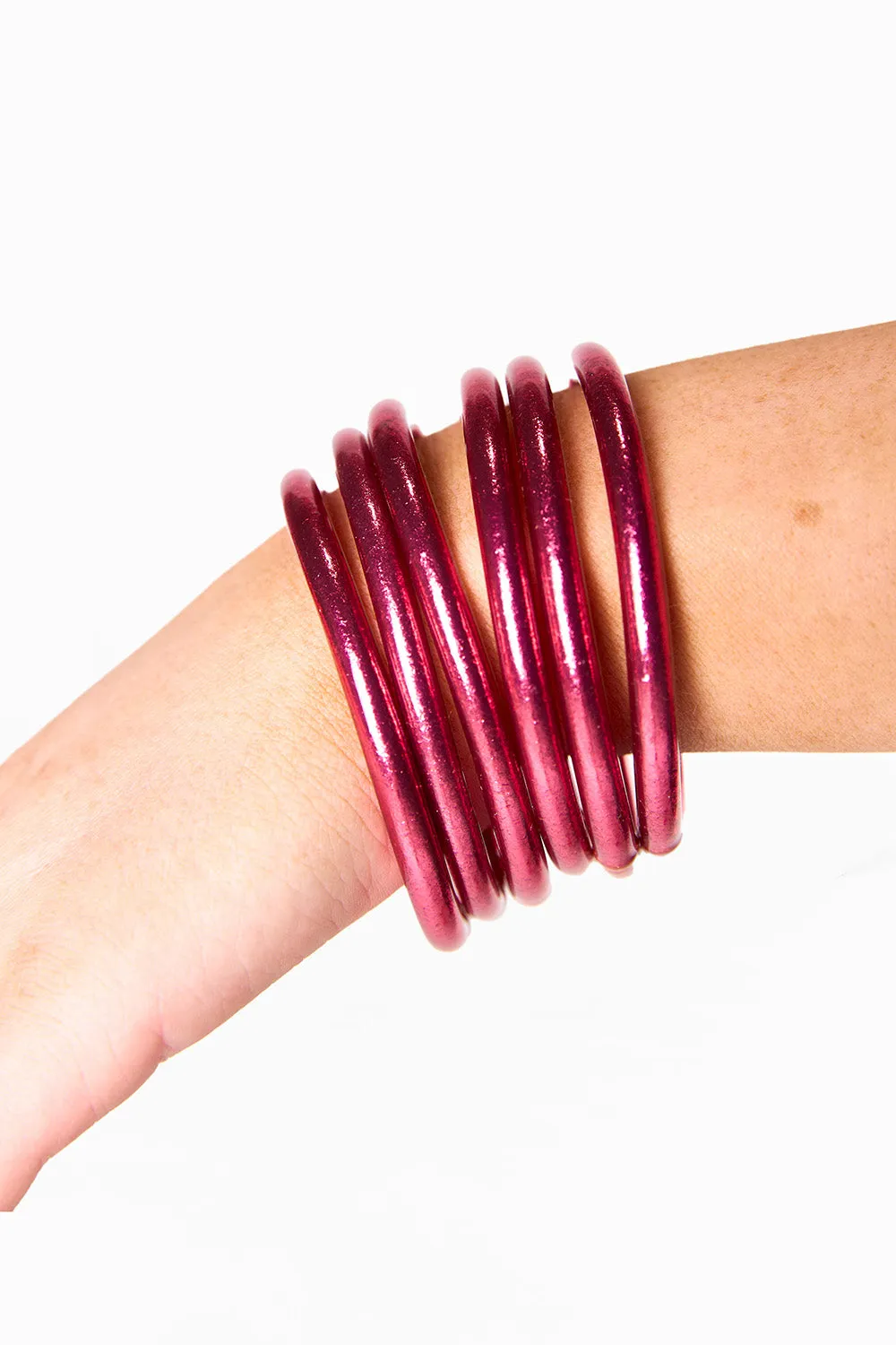 BuDha Girl All Weather Bangles - Pink sold by Buddy Love product image thumbnail 2
