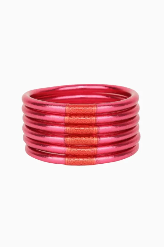 BuDha Girl All Weather Bangles - Pink sold by Buddy Love