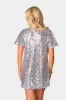 Taya Sequin Short Dress - Funfetti sold by Buddy Love