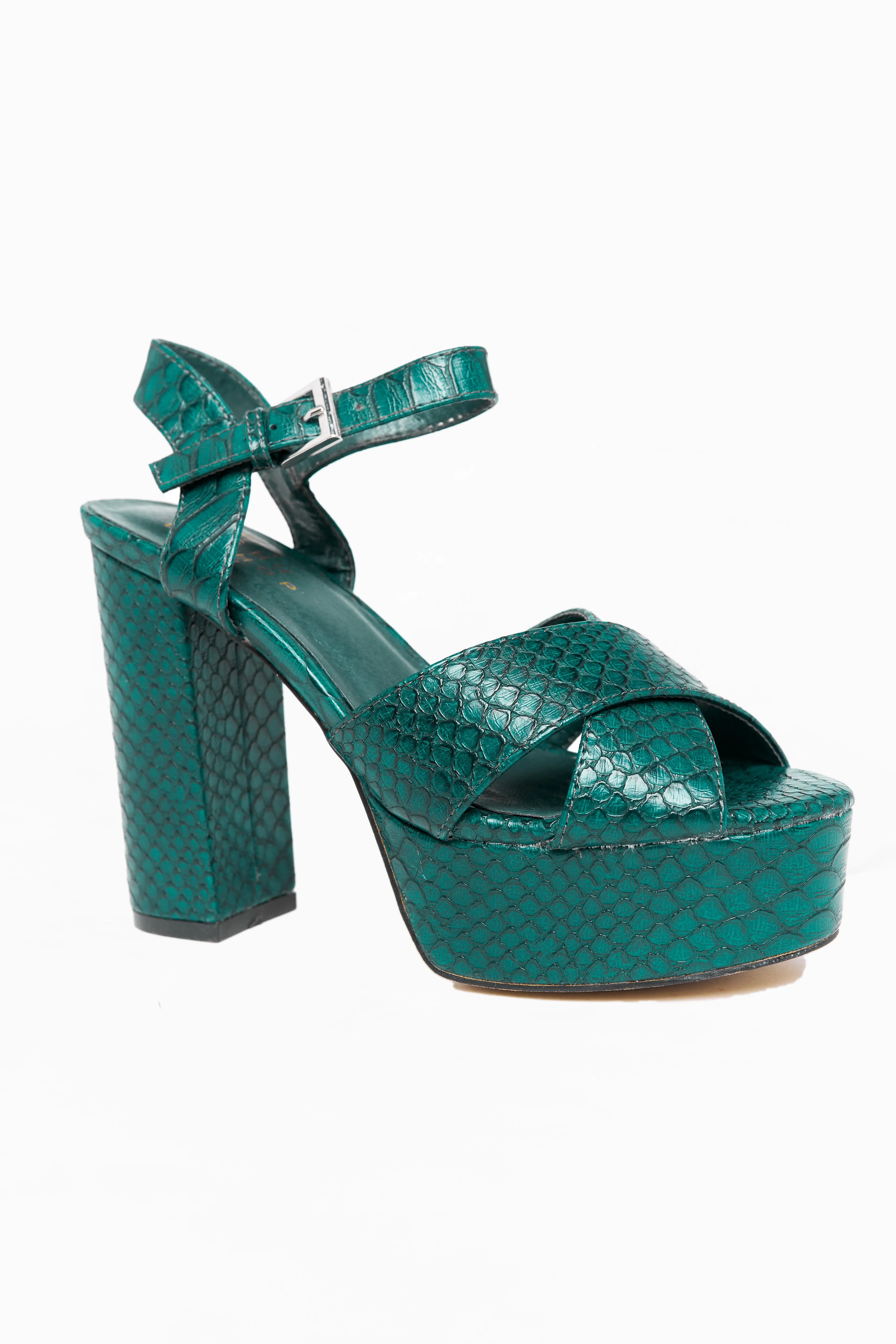 Eugenia Platform Heel - Green sold by Buddy Love product image thumbnail 2