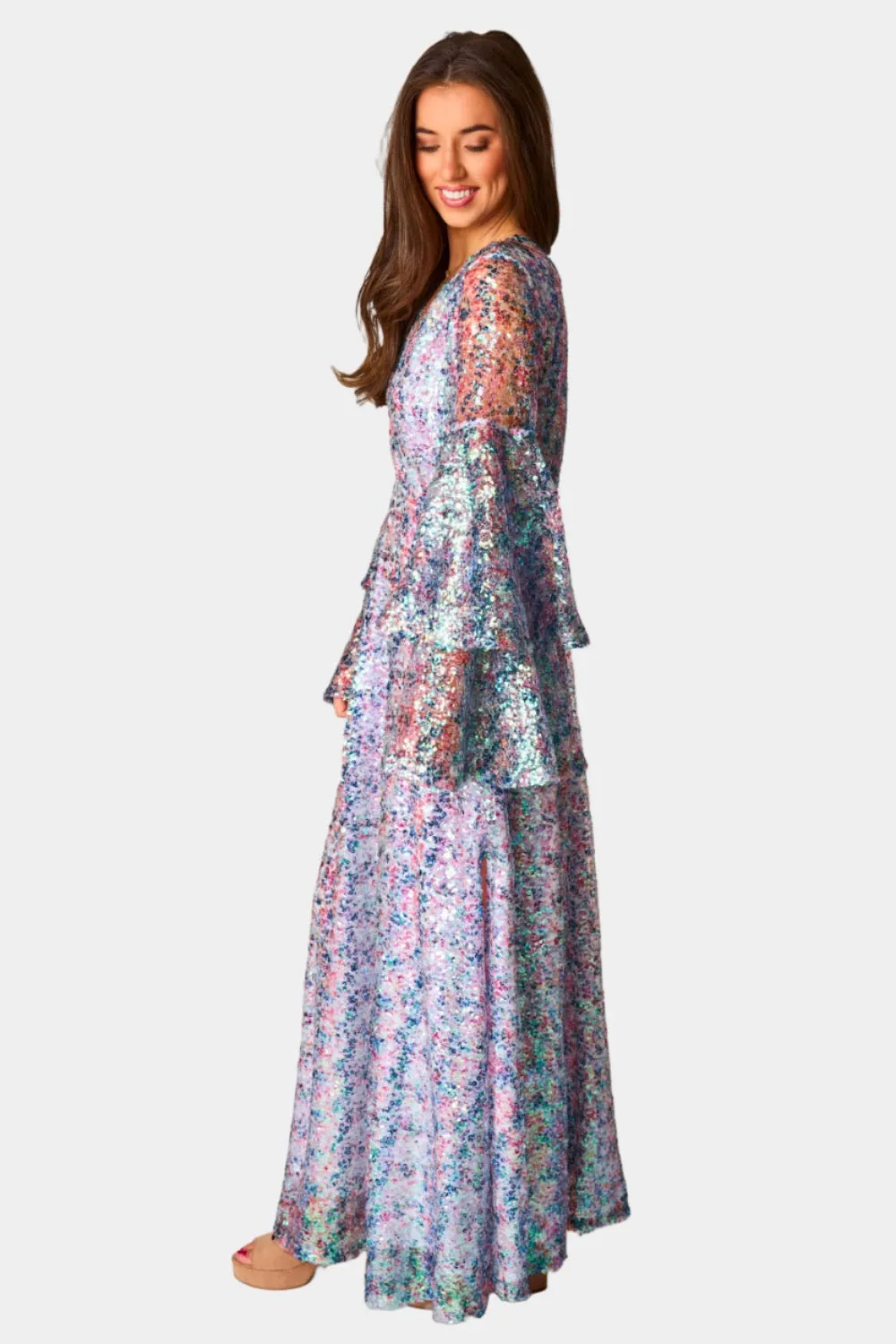 Colette Long Sleeve Maxi Dress - Flash sold by Buddy Love product image thumbnail 3