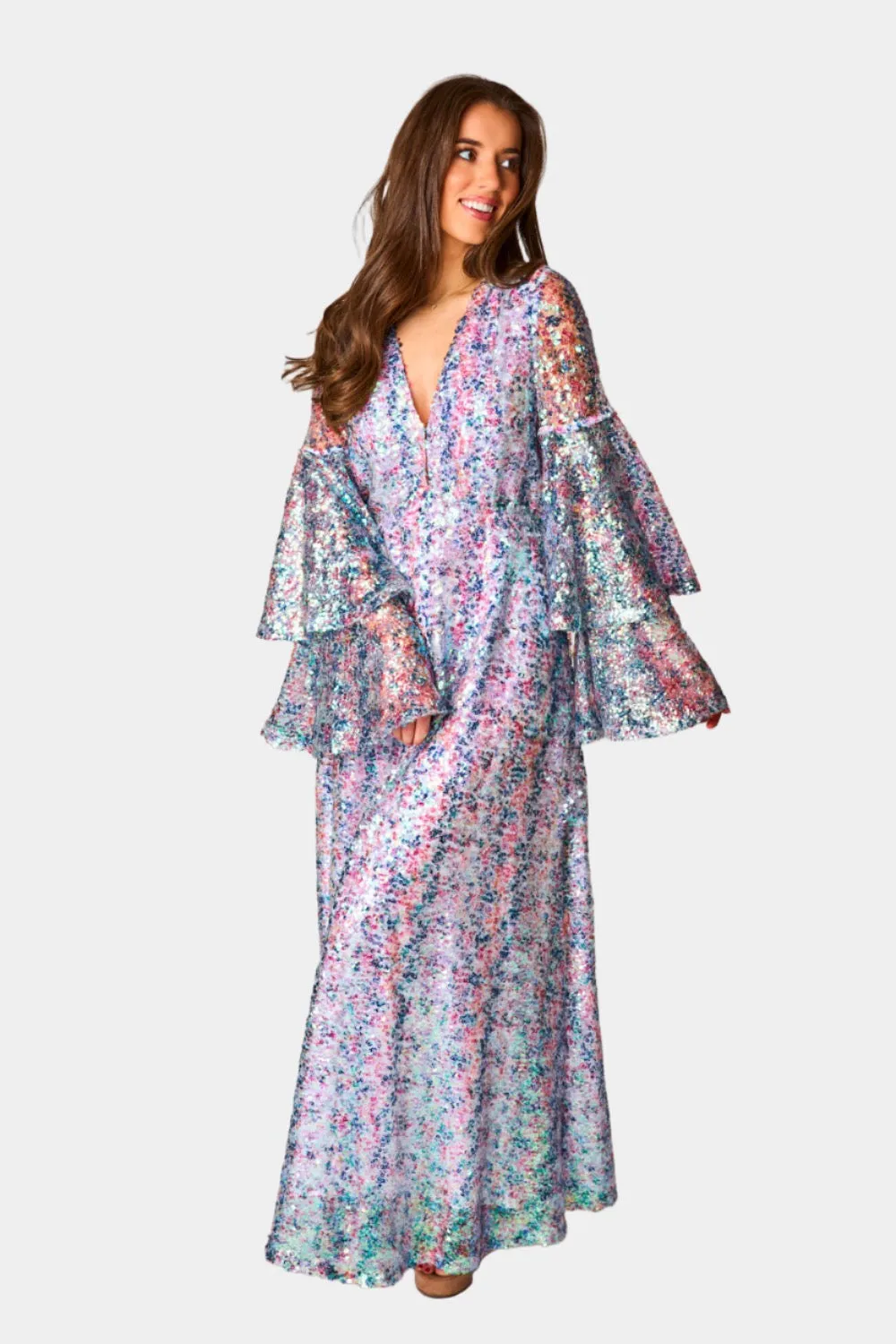 Colette Long Sleeve Maxi Dress - Flash sold by Buddy Love