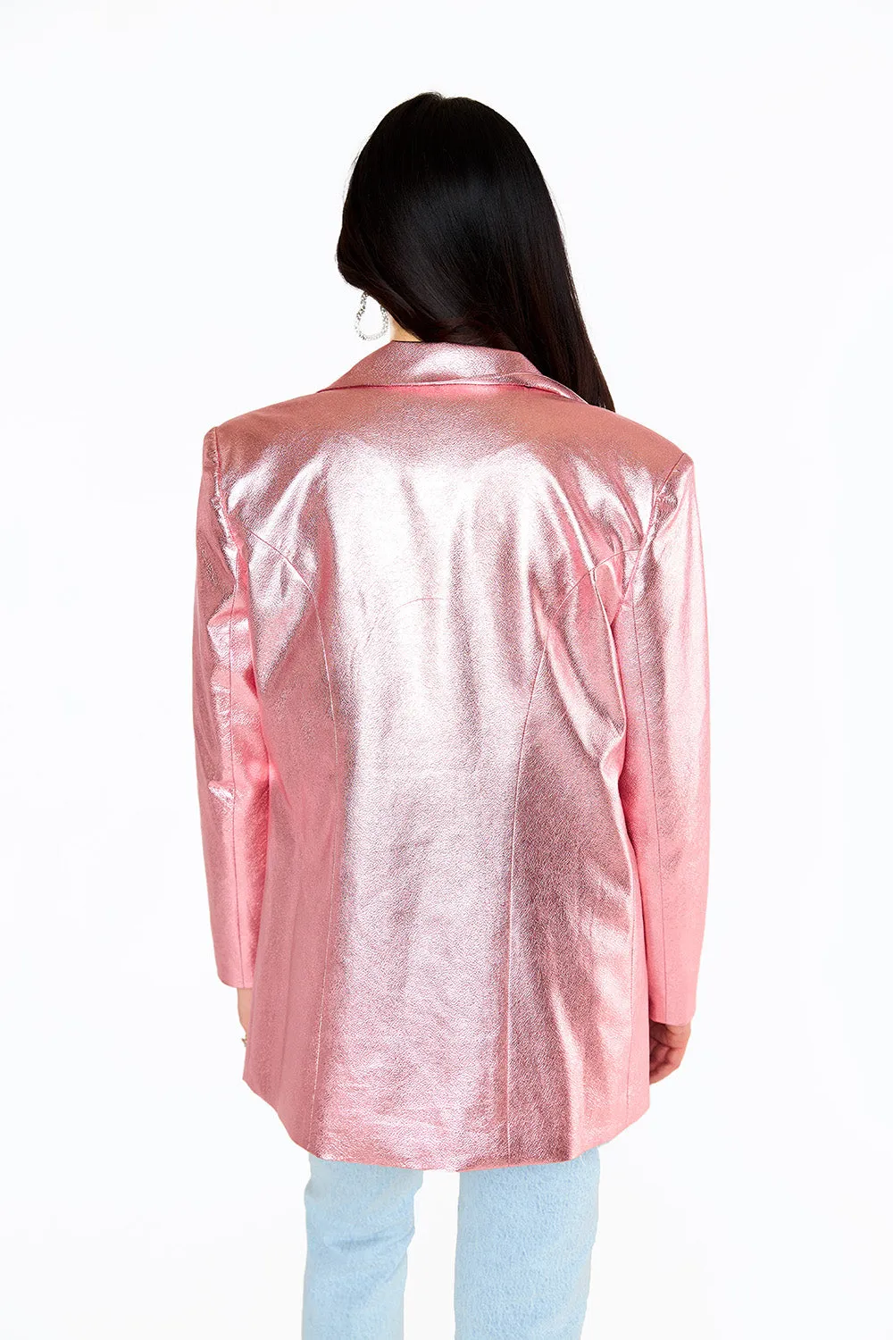 Avery Oversized Blazer - Begonia sold by Buddy Love product image thumbnail 3