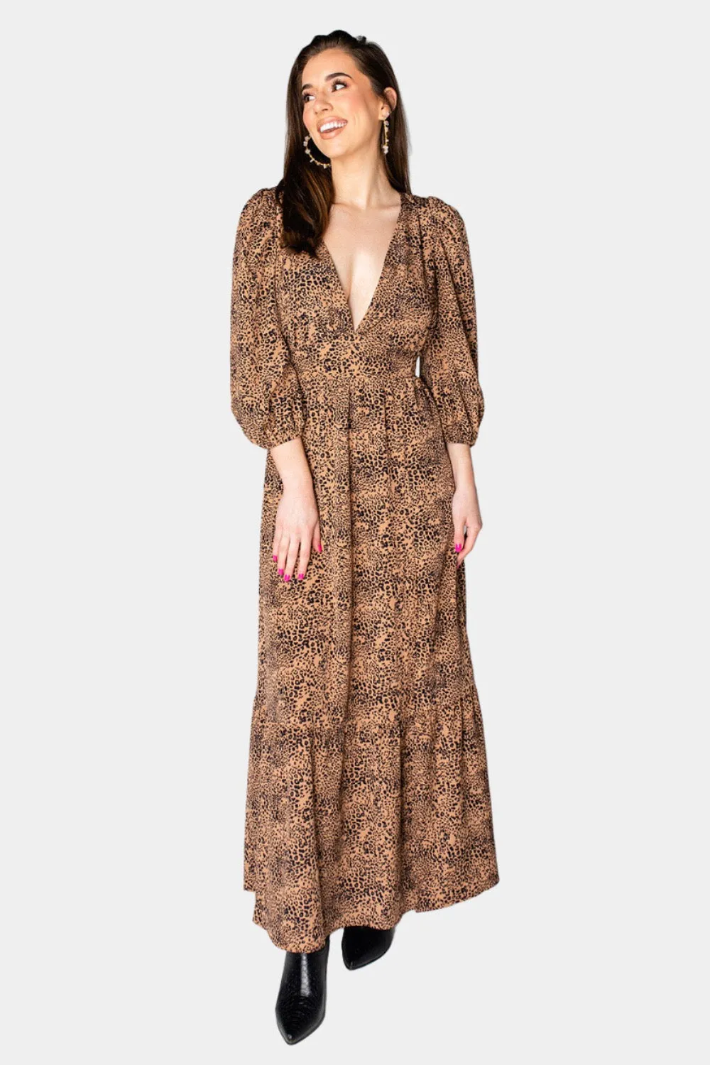 Mabel Maxi Dress - Tawny sold by Buddy Love