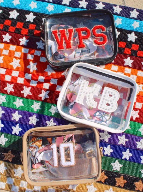 Clear Gameday + Concert Purse sold by Buddy Love
