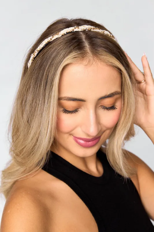 Suri Headband - Cream sold by Buddy Love