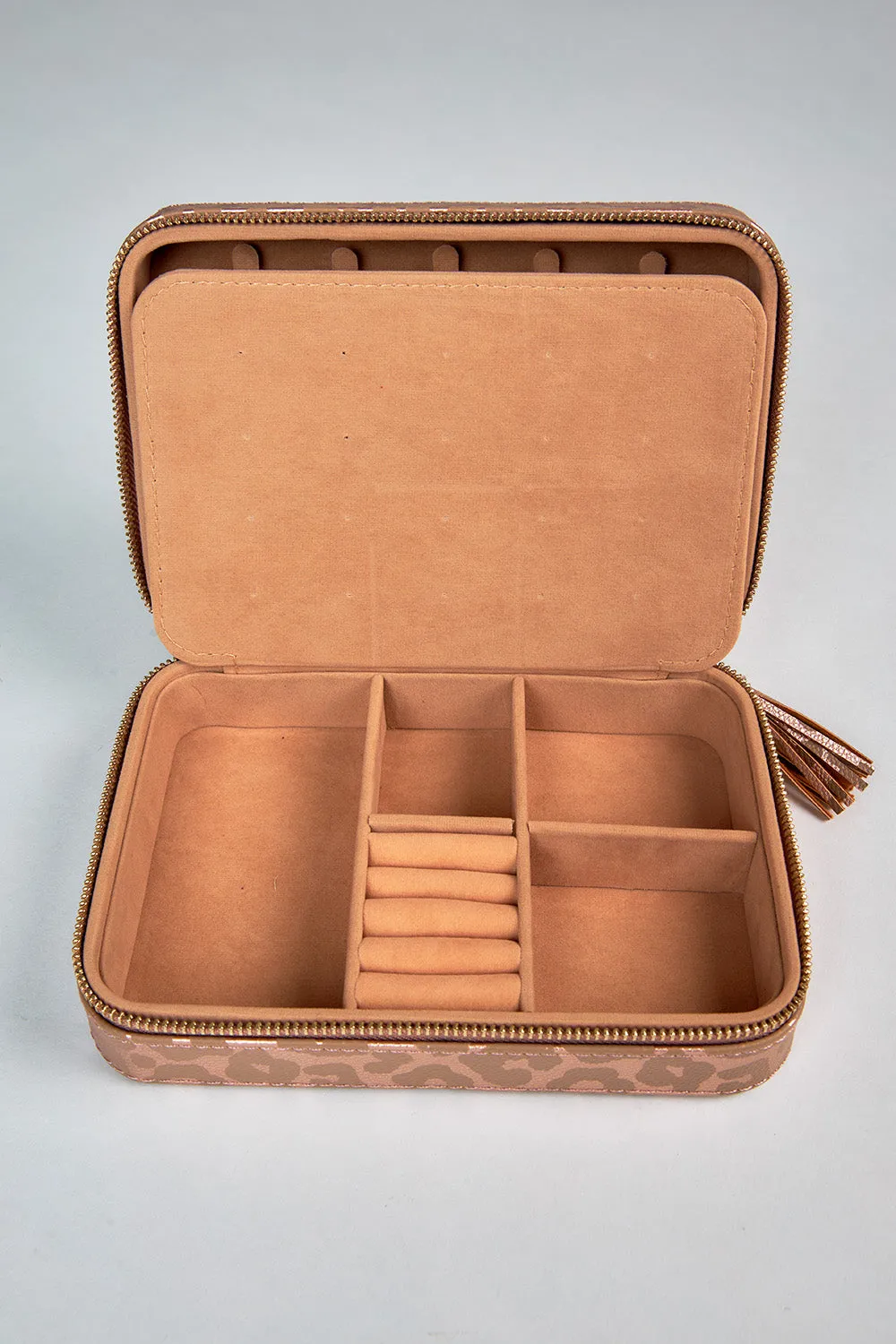 Hollis Jewelry Organizer - Leopard sold by Buddy Love product image thumbnail 4