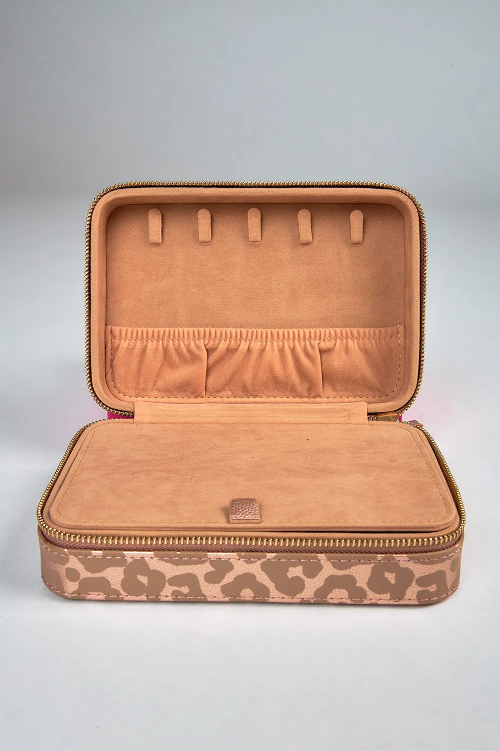 Hollis Jewelry Organizer - Leopard sold by Buddy Love product image thumbnail 3